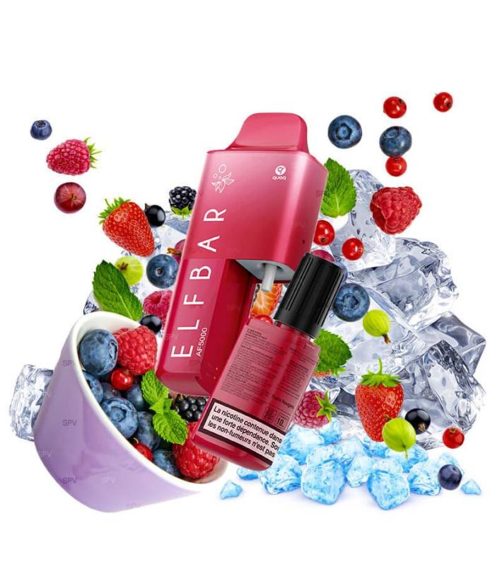 Kit AF5000 Elf Bar Fruits Rouges