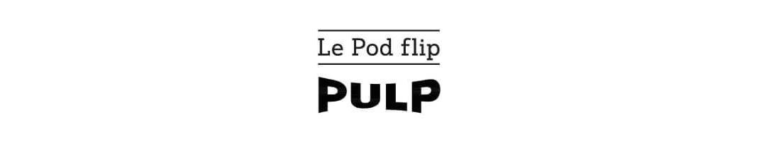 Der Pod Flip By Pulp, ein Puff mit Einwegkartuschen